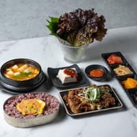 문숙이미나리식당 홍대점 로고