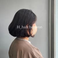 에이치헤어 로고