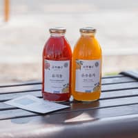 백년유자 여수점 로고