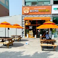 퐁치커피익스프레스 목포석현점 로고