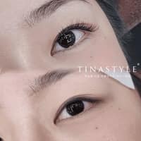 티나스타일 속눈썹&펌 화성동탄점 로고