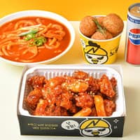 노랑강정 천안백석점 로고